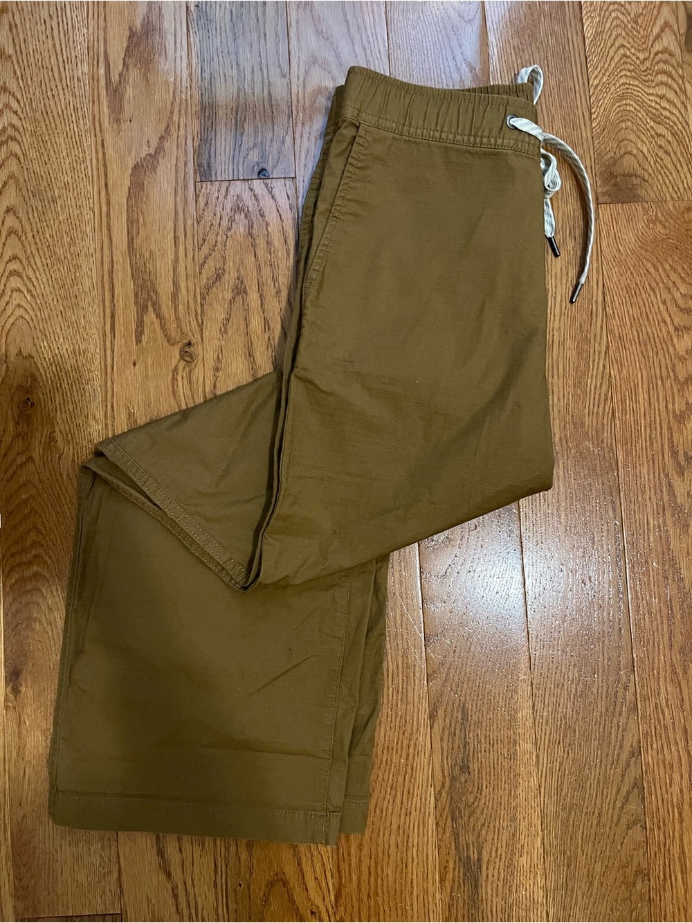 Vuori Women’s XS Ripstop Pants Crop Wide Leg Brown